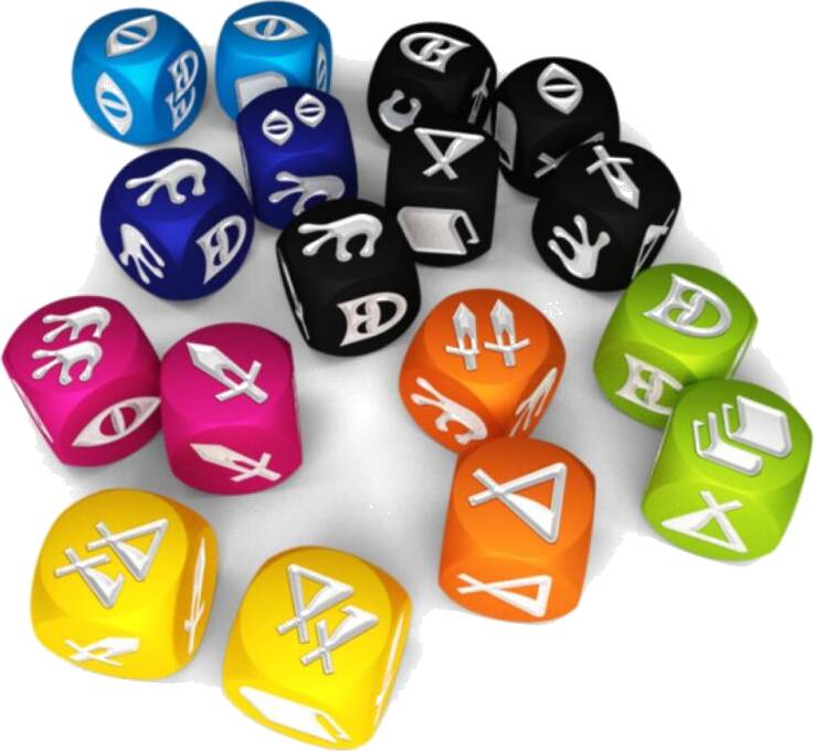 Lands of Galzyr Accessories: Extra Dice Set