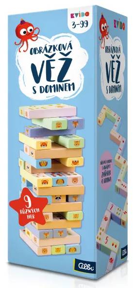 Kvído - Obrázková věž s dominem