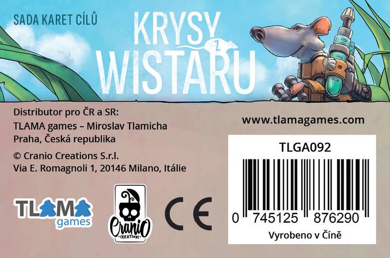Krysy z Wistaru - sada karet cílů