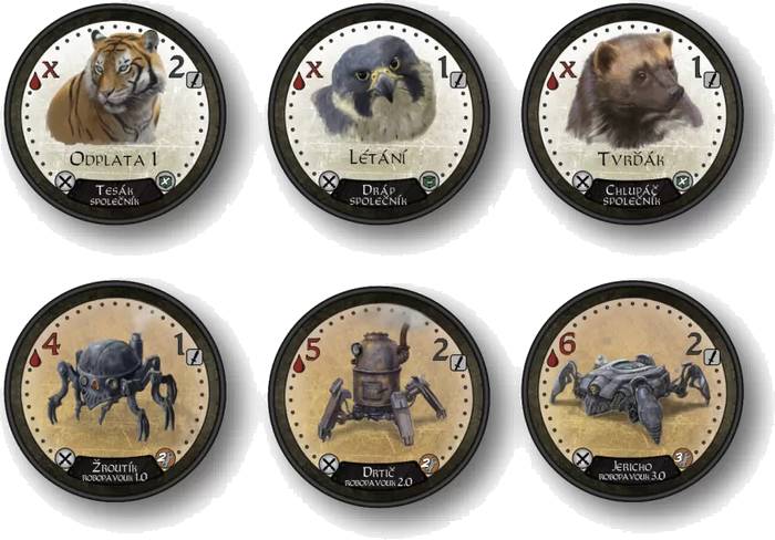 Kosti jsou vrženy - Prémiové chipy pro Společníky