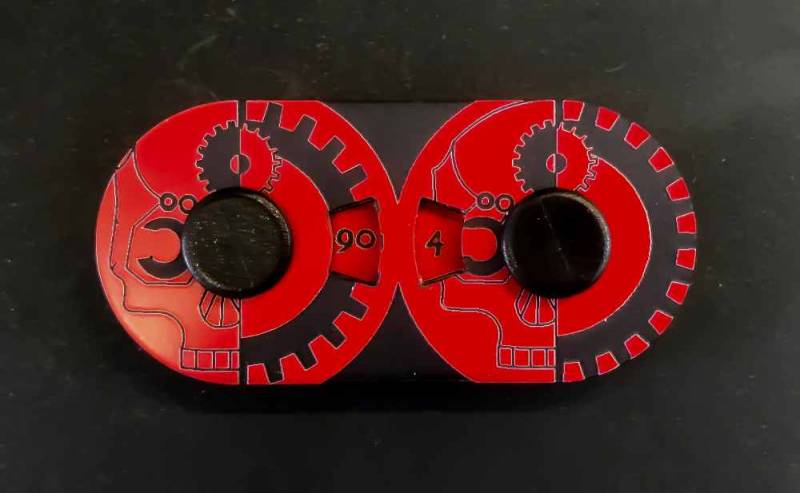 Point Counter 100 red (počitadlo životů)