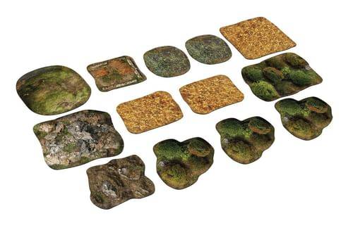 Neoprene 2D terrain set - Tournament: Saga
