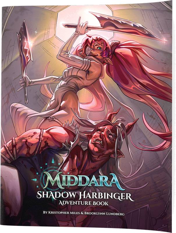 Middara Shadow Harbinger Adventure Book