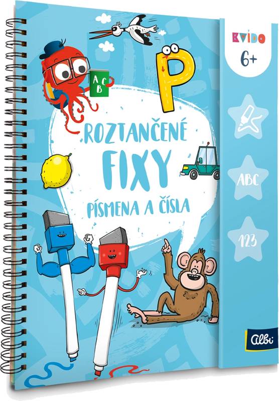 Roztančené fixy - Písmena a čísla