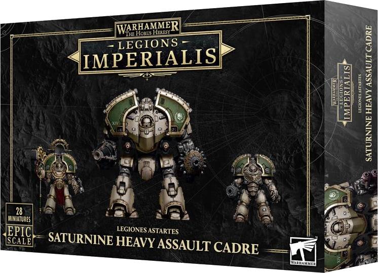 Warhammer The Horus Heresy - Legiones Astartes: Saturnine Heavy Assault Cadre - Epic Scale