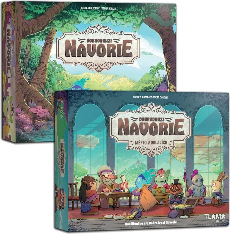 Dobrodruzi Navorie + Město v oblacích