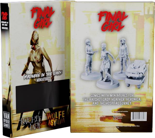 Final Girl: Madness in the Dark Miniatures