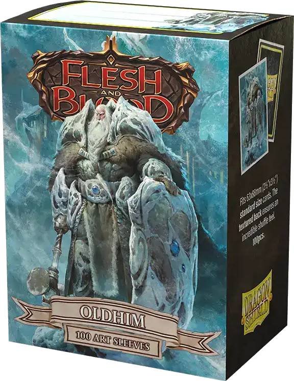 100ks Dragon Shield Art Obalů - Flesh and Blood Oldhim