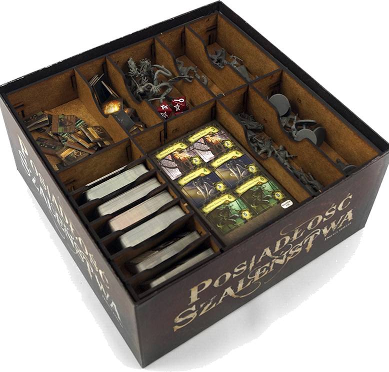 Dřevěný pořadač e-Raptor pro Panství Hrůzy