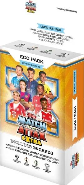 Fotbalové karty Topps UCC 2026 MAX - Eco Pack