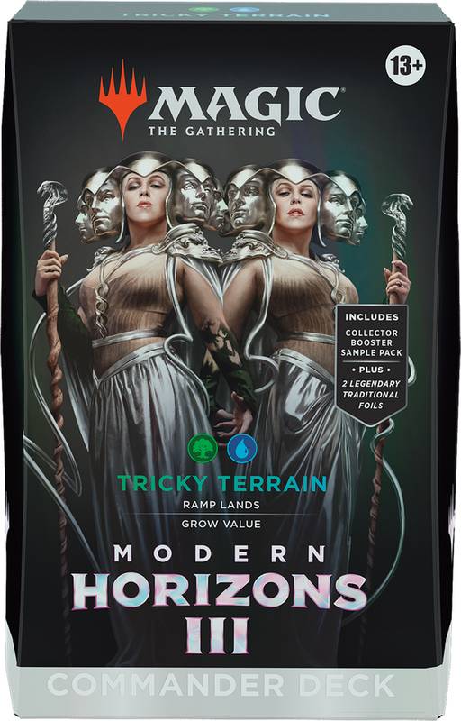 Magic The Gathering - Modern Horizons 3 Commander Deck Varianta: Tricky Terrain