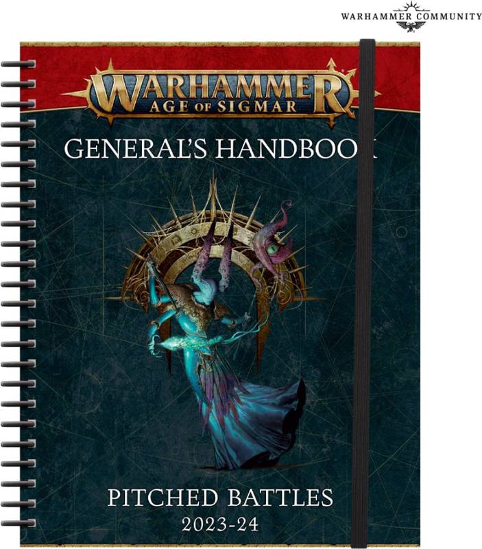Kniha Warhammer Age of Sigmar - Generals Handbook - Pitched Battles 2023-24 Season 1