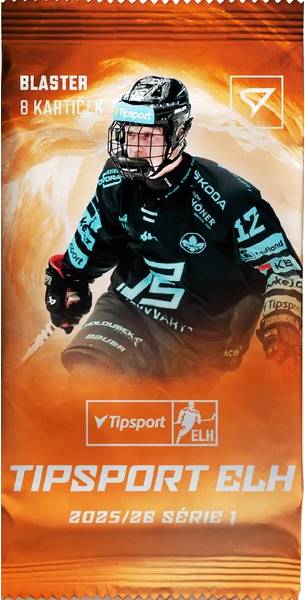 Hokejové karty SportZoo Tipsport ELH 2025/26 1. série Blaster balíček