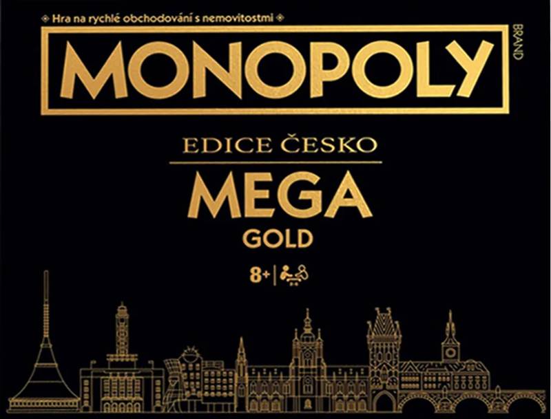 Monopoly Mega Gold: Edice Česko