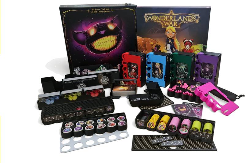 Válka v Říši divů - insert pro hru Barva: Barevná