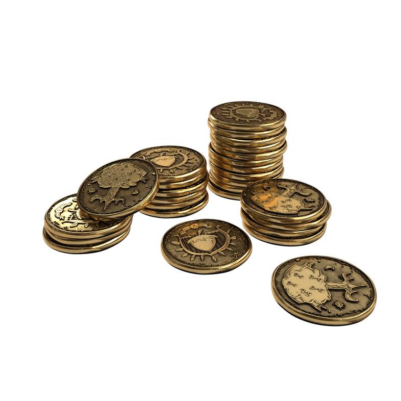 Bardwood Grove: Metal Coin Set