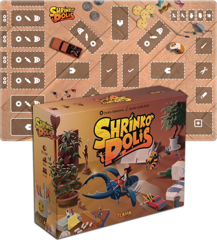 Shrinkopolis + herní podložka