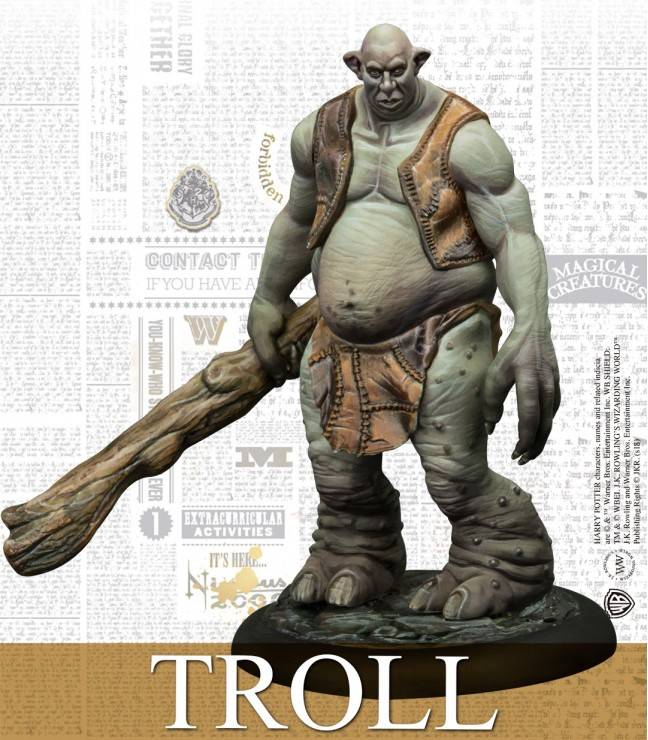 Harry Potter Miniatures Adventure Game - Troll