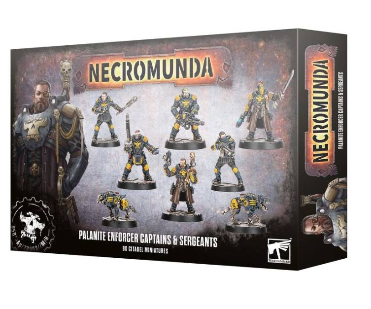Necromunda: Palanite Enforcer Captains & Sergeants