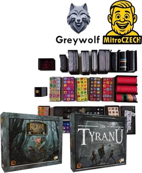 Kosti jsou vrženy + rozšíření + 2. vlna - insert pro hru