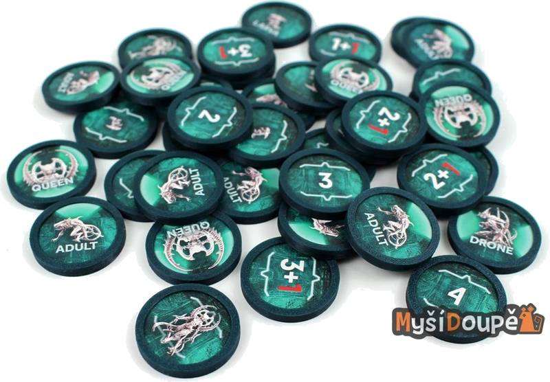 Nemesis: Odplata - Kryty na žetony vetřelců