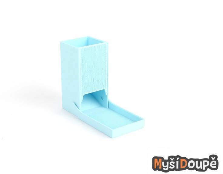 Skládací Dice Tower - Házecí věž - bledě modrá