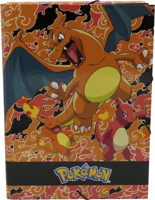 Pokémon A4 desky s klopou - Charmander