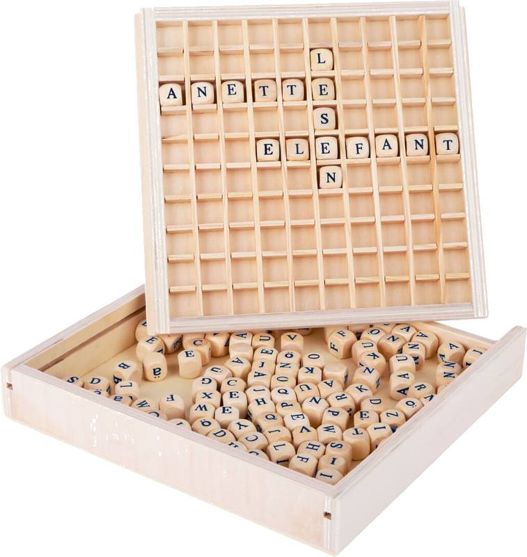 Dřevěné hra Scrabble