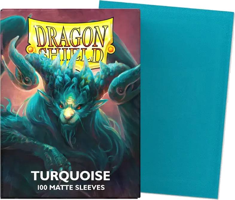 Dragon Shield 100ks - Matte Turquoise