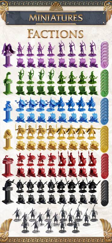 Cyclades: Legendární edice: Vojáci & lodě - doplněk