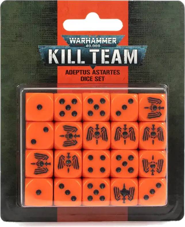 Warhammer 40,000 Kill Team - Kostky: Adeptus Astartes