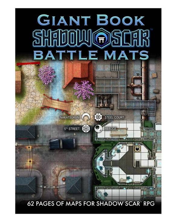 Giant Book of Shadow Scar Battle Mats