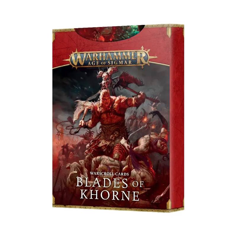 Warhammer AoS - Warscroll Cards: Blades of Khorne