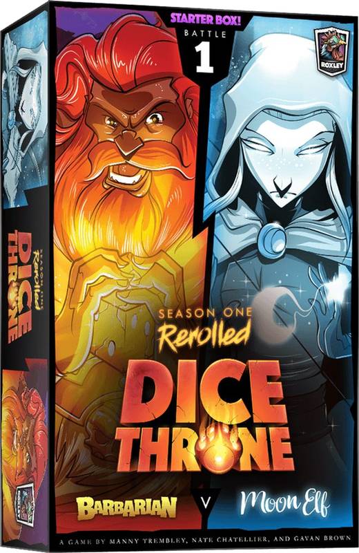 Dice Throne: Season One Rerolled - Barbarian v. Moon Elf