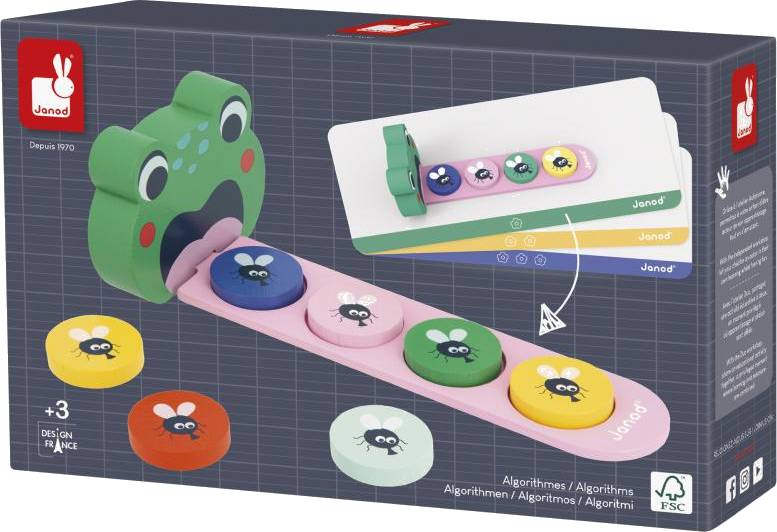 Vzdělávací hra pro děti algoritmy Žabka Didaktik