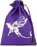 Fine Arts Leather Dice Bag - Fairy Dragon