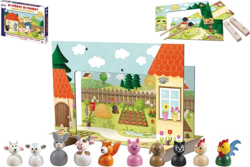 Magnetické divadlo Se Zvířátky do pohádky