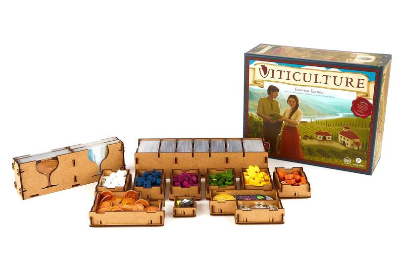 Insert: Viticulture Essential Edition + Expansions (91-54) NENÍ HRA! Insert: Vinohrad + rozšíření