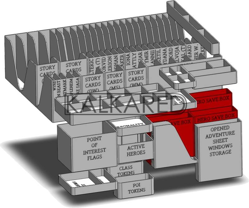 Insert pro Trudvang Legends (888) NENÍ HRA! Insert pro Trudvang Legends