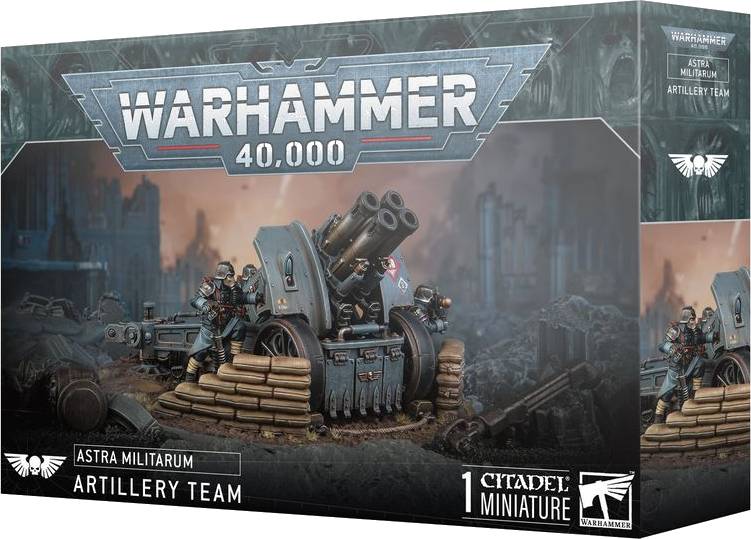 Warhammer 40,000 - Astra Militarum: Artillery Team