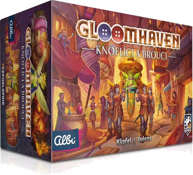 Gloomhaven: Knoflíci a brouci