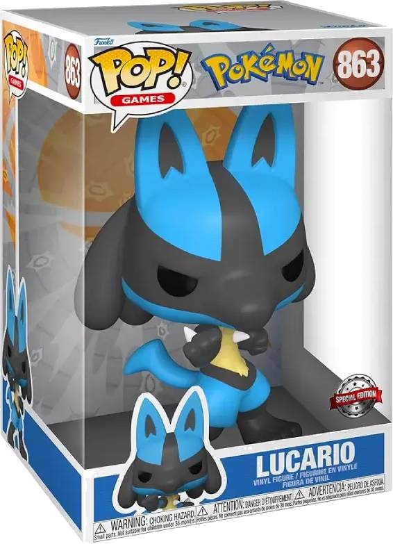 POP! Pokémon - Lucario (Jumbo figurka) #863