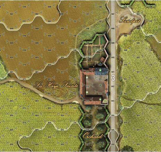 Close Quarter Battles: Waterloo Premium Canvas Maps