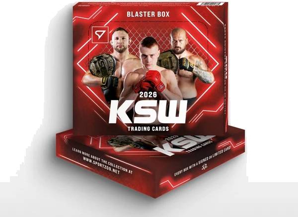 MMA karty SportZoo KSW 2026 Blaster box