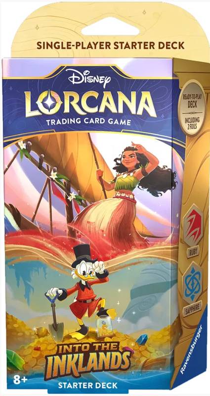 Disney Lorcana TCG: Into the Inklands - Starter Deck Ruby/Sapphire