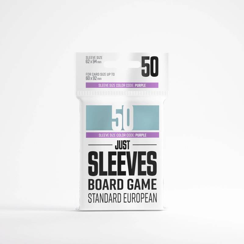 Just Sleeves - Standard European (50)