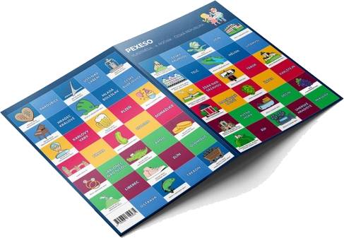 Pexeso: Vlastivěda 4. ročník - Česká republika - Martin Staněk