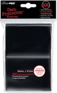 Obaly na karty Ultra Pro - Standard Card Game - 66 x 91 mm 100 ks - Black