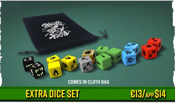 Deep Rock Galactic - Sada kostek 2. edice Kickstarter standart verze