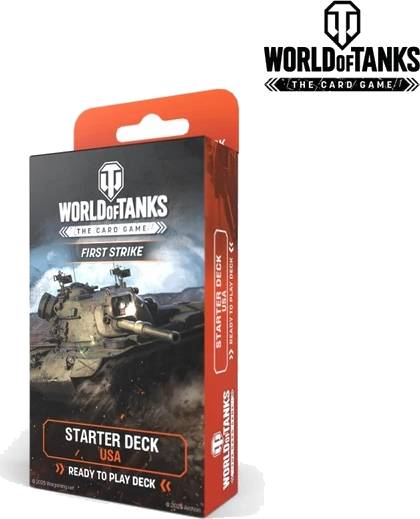 World of Tanks: The Card Game  - First Strike Starter Deck USA